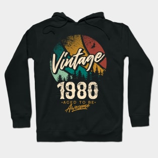 40th birthday gifts for men and women 1980 gift 40 years old Hoodie